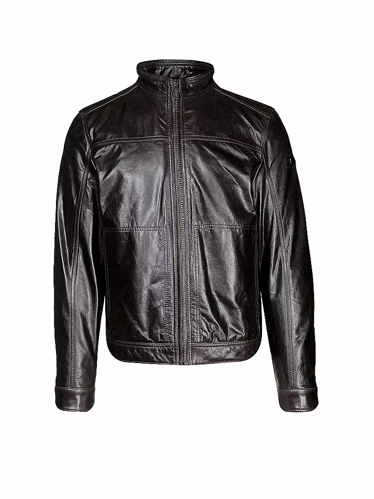 STRELLSON | Lederjacke "Partico" | braun