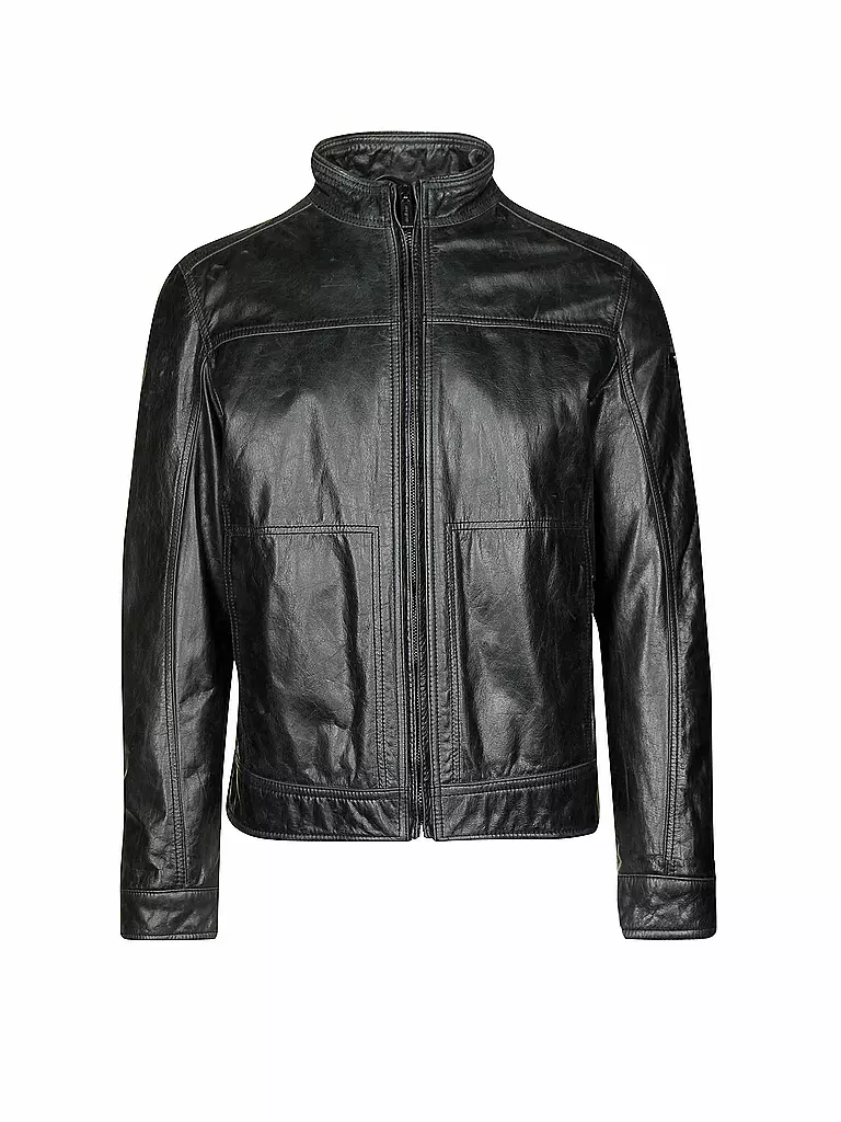 STRELLSON | Lederjacke "Partico" | grau