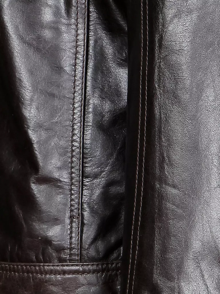 STRELLSON | Lederjacke "Partico" | braun