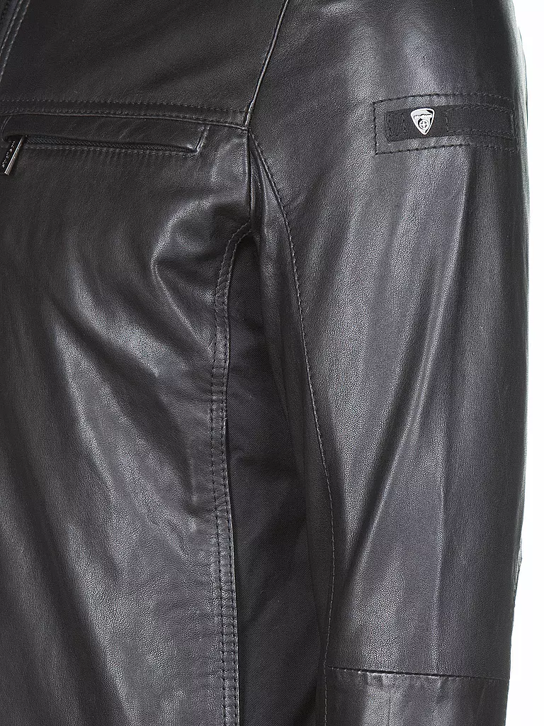 STRELLSON | Lederjacke | schwarz