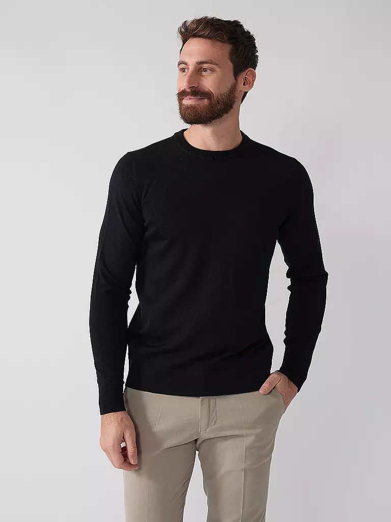 STRELLSON | Pullover | schwarz