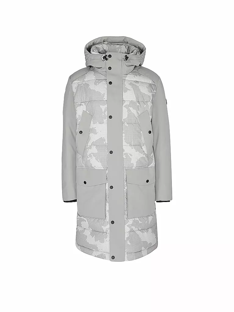 STRELLSON | Steppmantel Parka Crasher Fused | blau