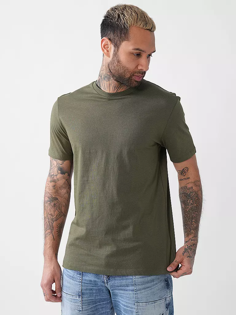 STRELLSON | T-Shirt CLARK | dunkelblau