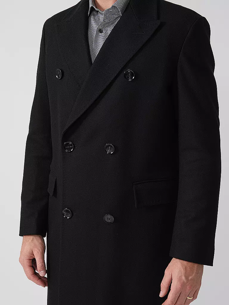 STRELLSON | Wollmantel PARK LANE | schwarz