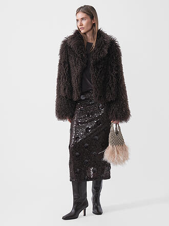 STUDIO AR | Jacke in Felloptik MILLIE