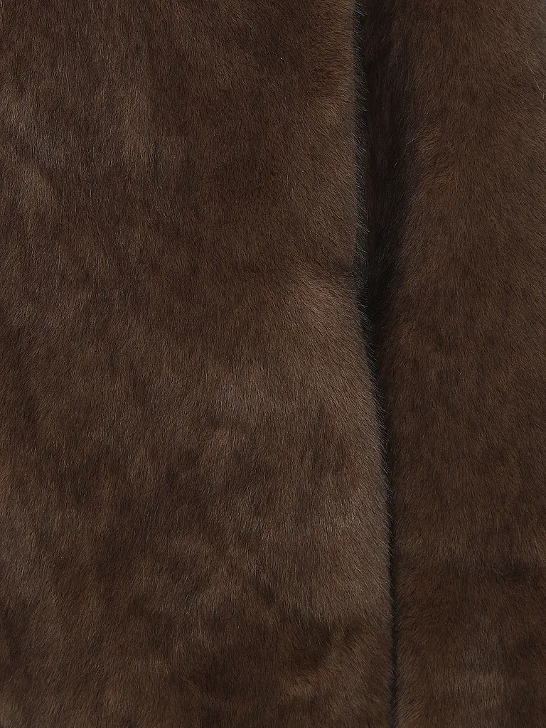 STUDIO AR | Wendejacke in Felloptik ETTA | braun