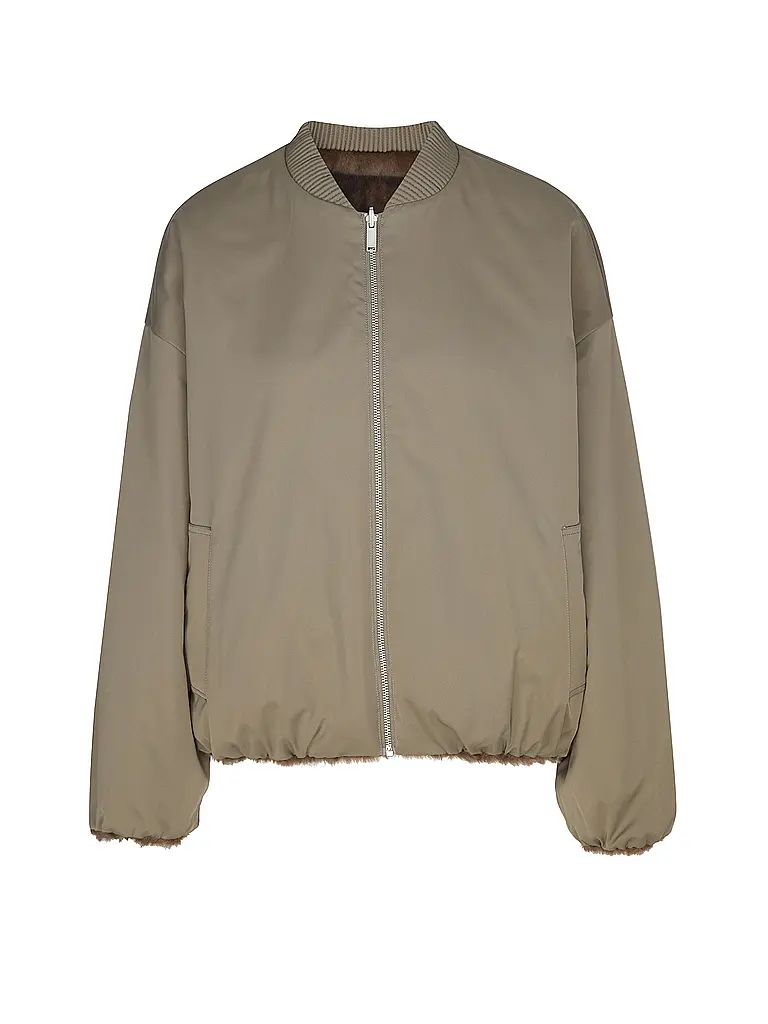 STUDIO AR | Wendejacke in Felloptik ETTA | braun