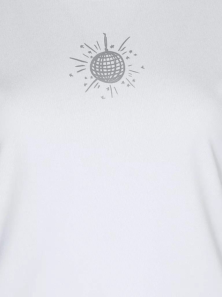STUDIO JFK | T-Shirt DISCOKUGEL | weiss