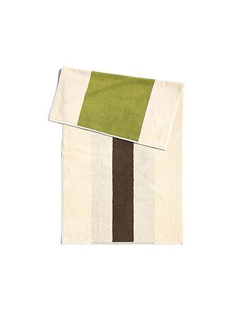 SUITE702 | Handtuch 50x100cm MARTENS AND MARTENS Brown/Lime 