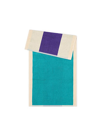 SUITE702 | Handtuch 50x100cm COMBED COTTON Turquoise/Purple