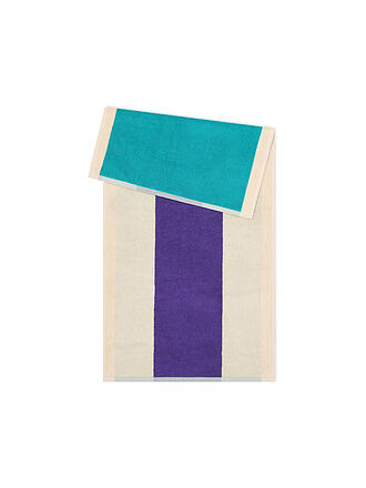 SUITE702 | Handtuch 50x100cm COMBED COTTON Turquoise/Purple