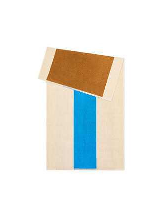 SUITE702 | Duschtuch 70x140cm COMBED COTTON Aqua/Toffee