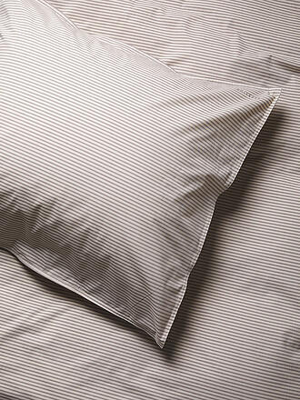 SUITE702 | Perkal Bettwäsche 70x90cm/140x200cm Brown-Ecru