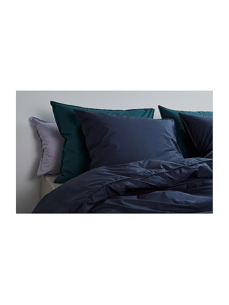 SUITE702 Ropa de cama de percal 70x90cm/140x200cm Azul Marino azul oscuro