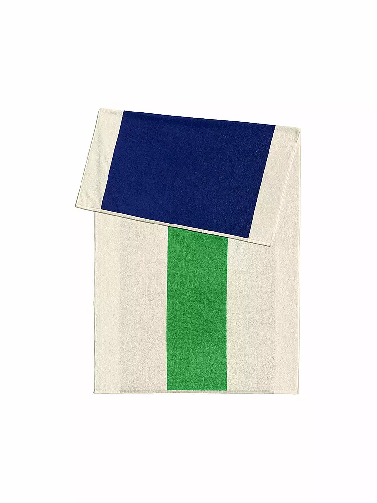 SUITE702 | Strandtuch  90x180cm MARTENS AND MARTENS Royal Blue/Green | dunkelblau