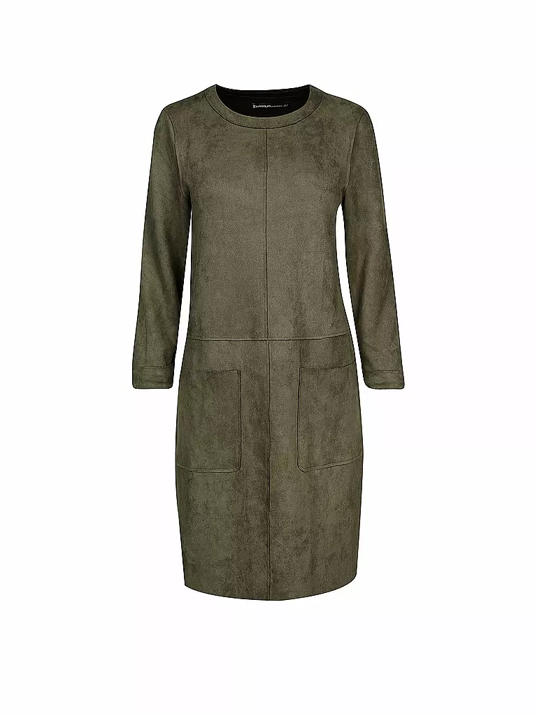 SUMMUM | Kleid in Lederoptik | 