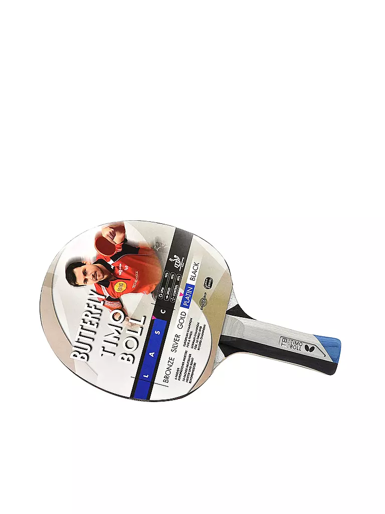 SUNFLEX | Tischtennis Schläger Butterfly TIMO BOLL  PLATIN | grau