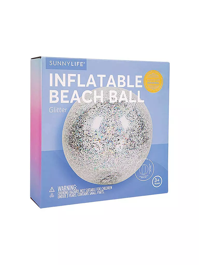 SUNNYLIFE | Inflatable Beach Ball Glitter | bunt