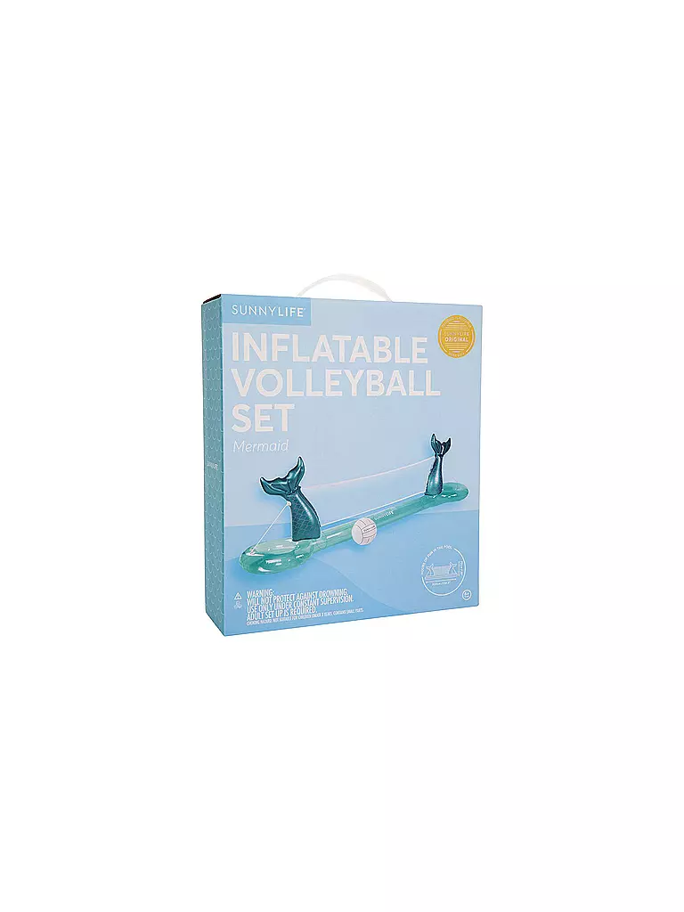 SUNNYLIFE | Inflatable Volleyball Set Mermaid | bunt