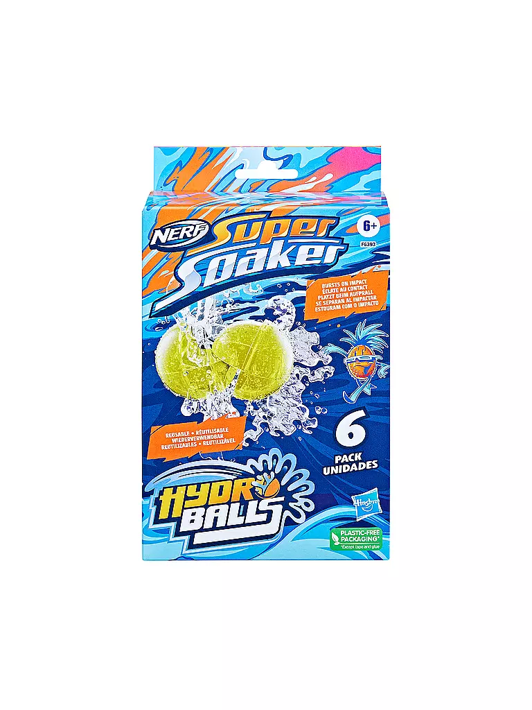 SUPER SOAKER | Super Soaker Hydro Balls 6er-Pack | keine Farbe