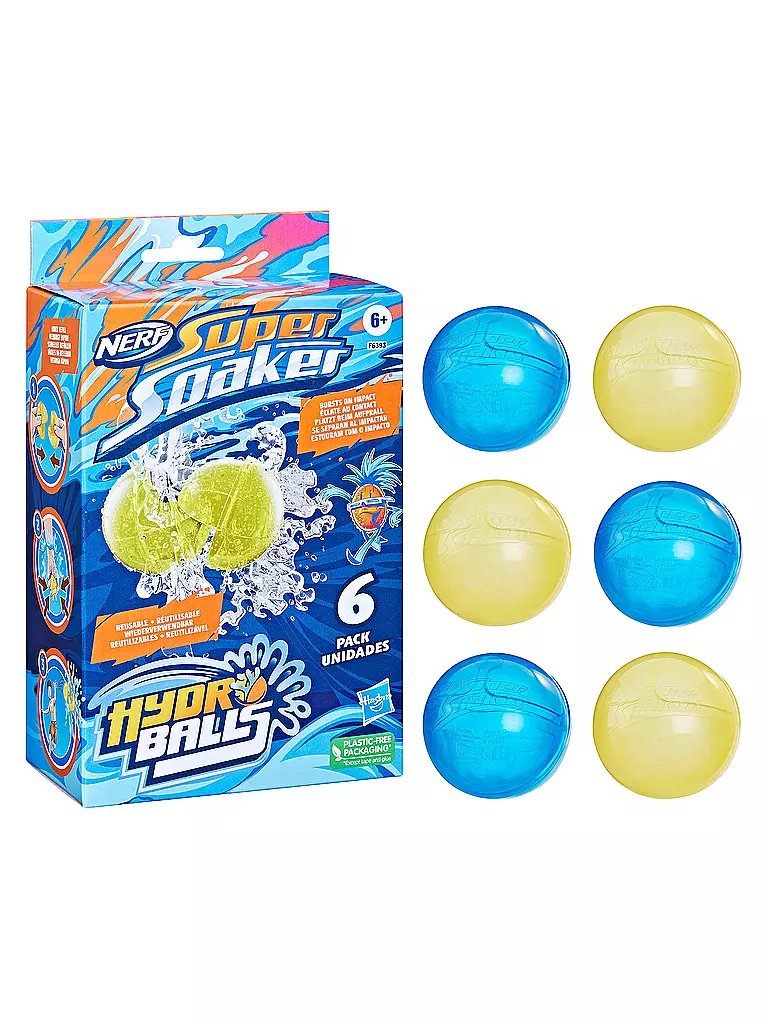 SUPER SOAKER | Super Soaker Hydro Balls 6er-Pack | keine Farbe