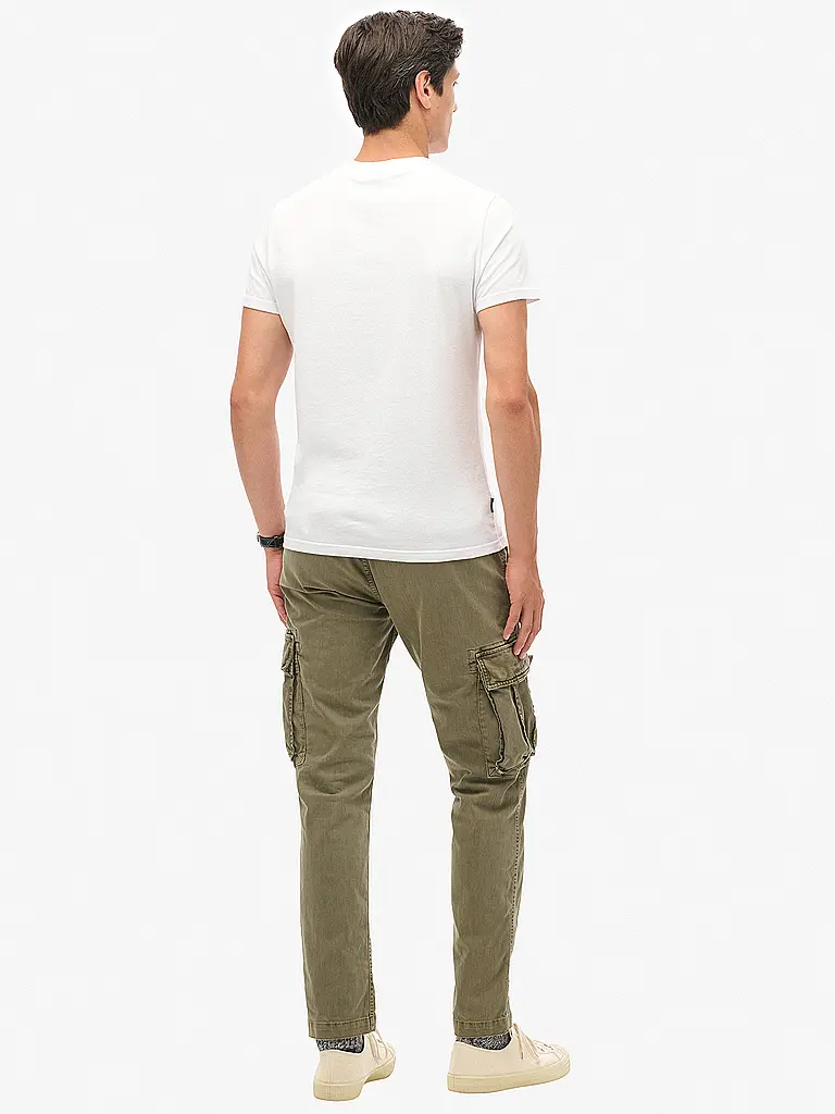 SUPERDRY | Cargohose CORE | grün