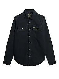 SUPERDRY | Flanellhemd  | Schwarz