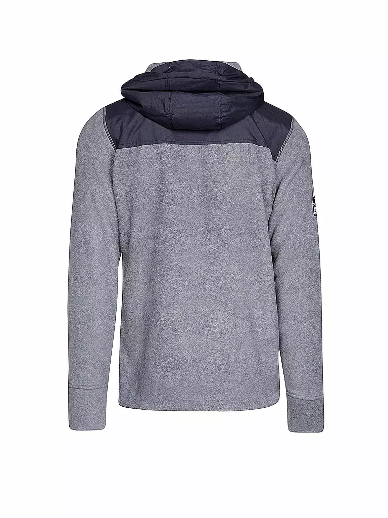 SUPERDRY | Fleece-Weste | grau