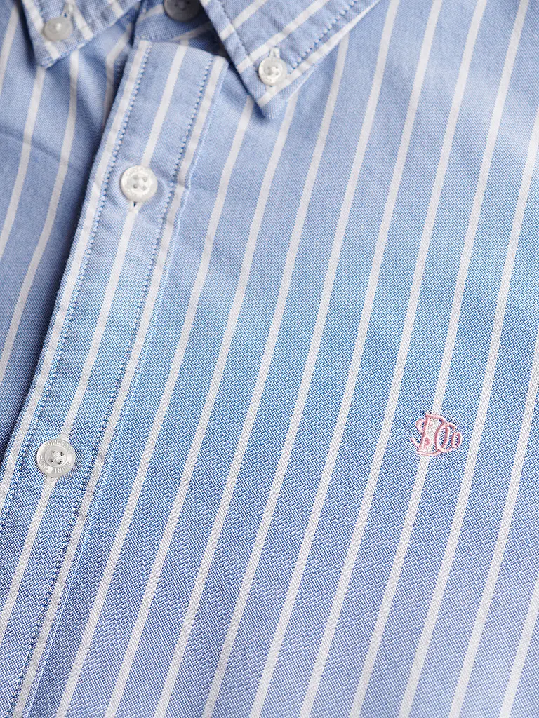 SUPERDRY | Hemd Casual Fit | blau