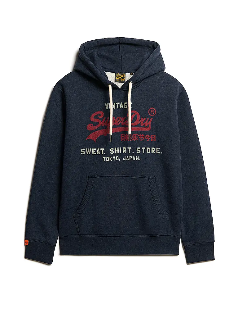 SUPERDRY | Kapuzensweater - Hoodie | Dunkelblau