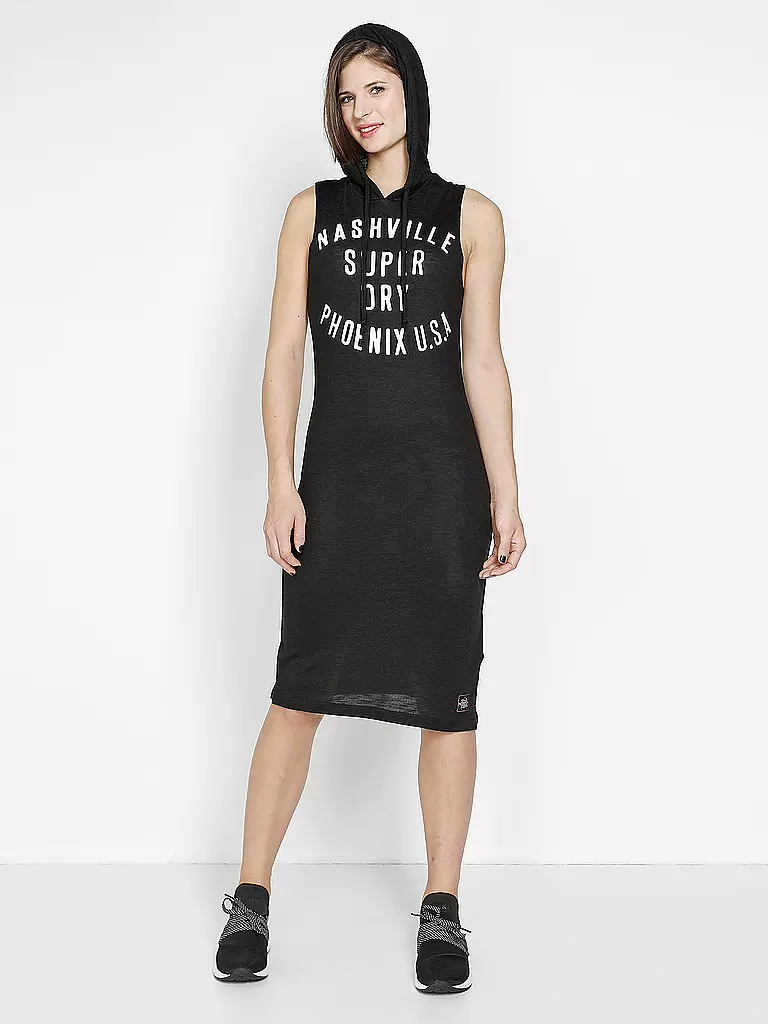 SUPERDRY | Kleid  | schwarz