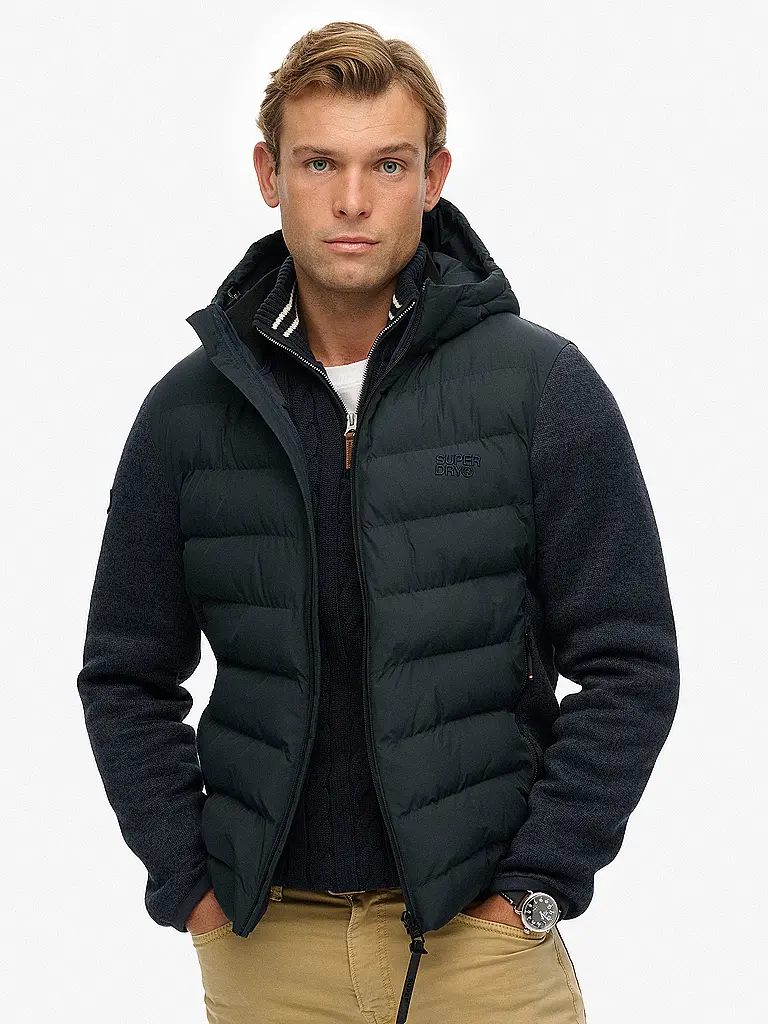 SUPERDRY | Leichtsteppjacke  | blau