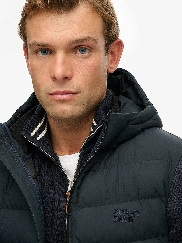 SUPERDRY | Leichtsteppjacke  | blau