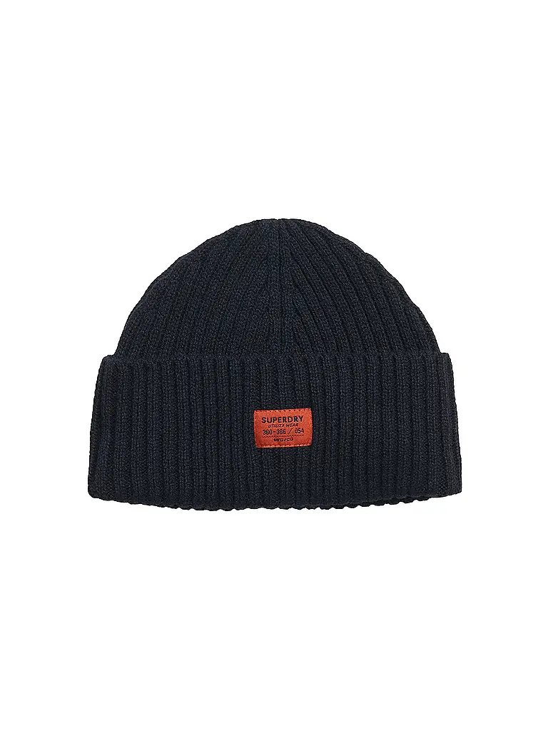 SUPERDRY | Mütze - Haube  | dunkelblau
