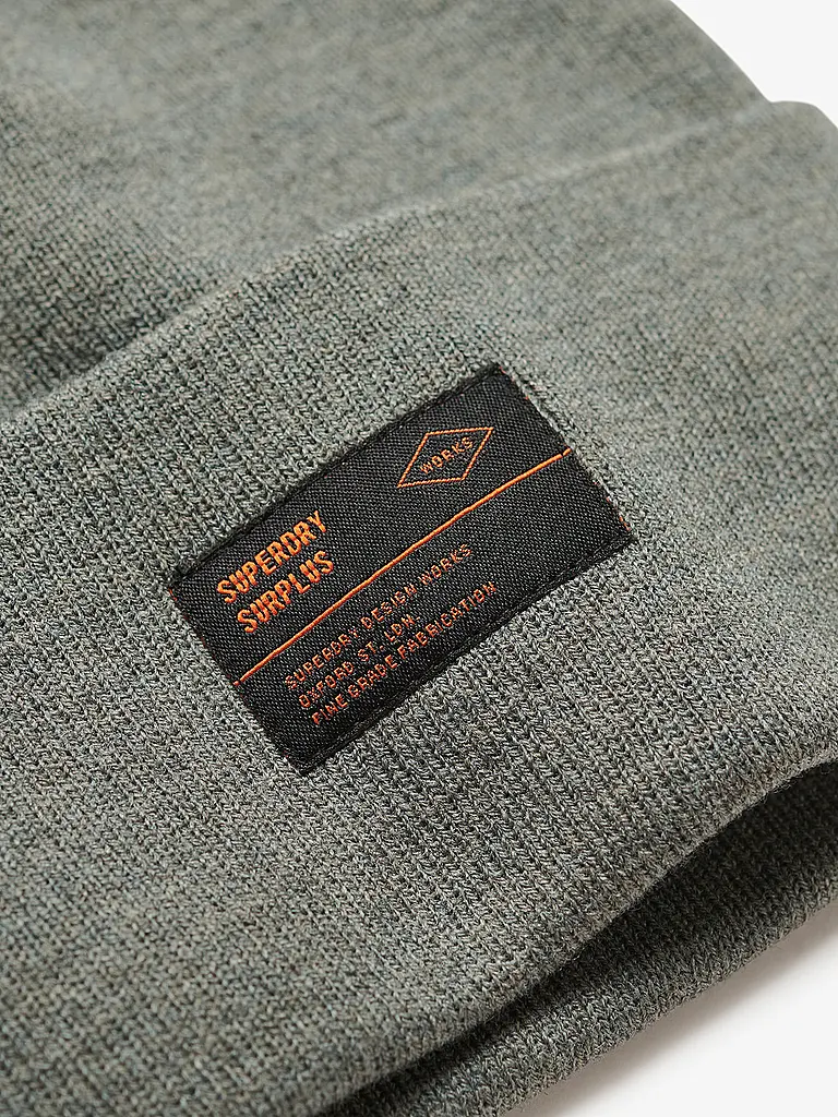 SUPERDRY | Mütze - Haube  | grau