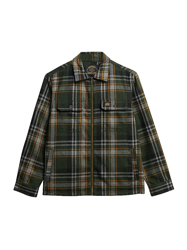 SUPERDRY | Overshirt  | olive