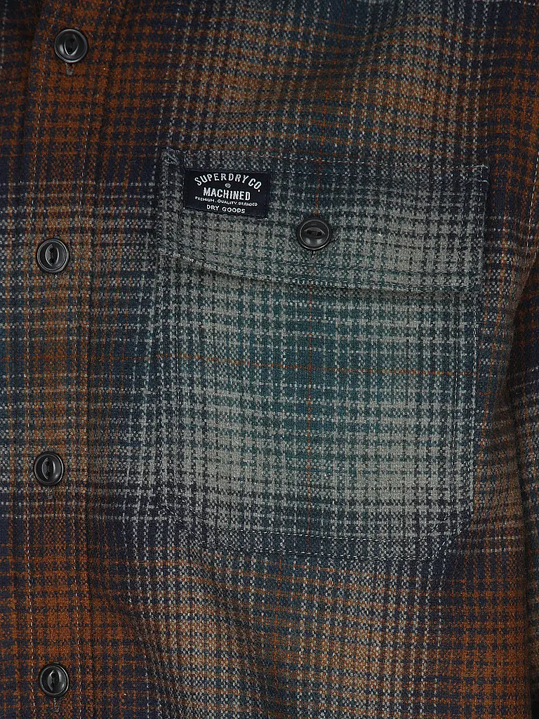 SUPERDRY | Overshirt  | Braun