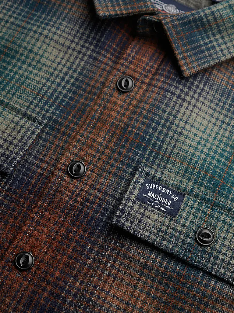 SUPERDRY | Overshirt  | Braun