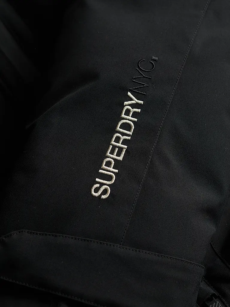 SUPERDRY | Parka CITY PADDED | Schwarz