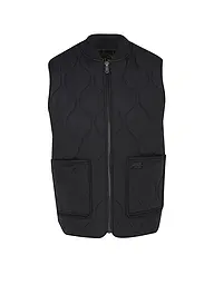 SUPERDRY | Steppgilet  | schwarz