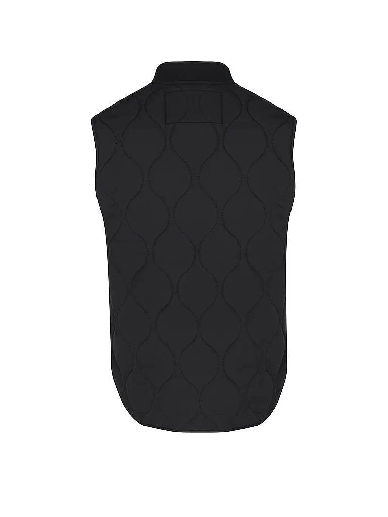 SUPERDRY | Steppgilet  | schwarz