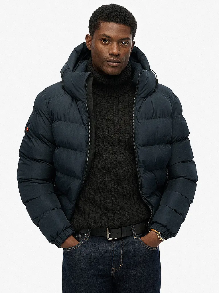 SUPERDRY | Steppjacke | blau