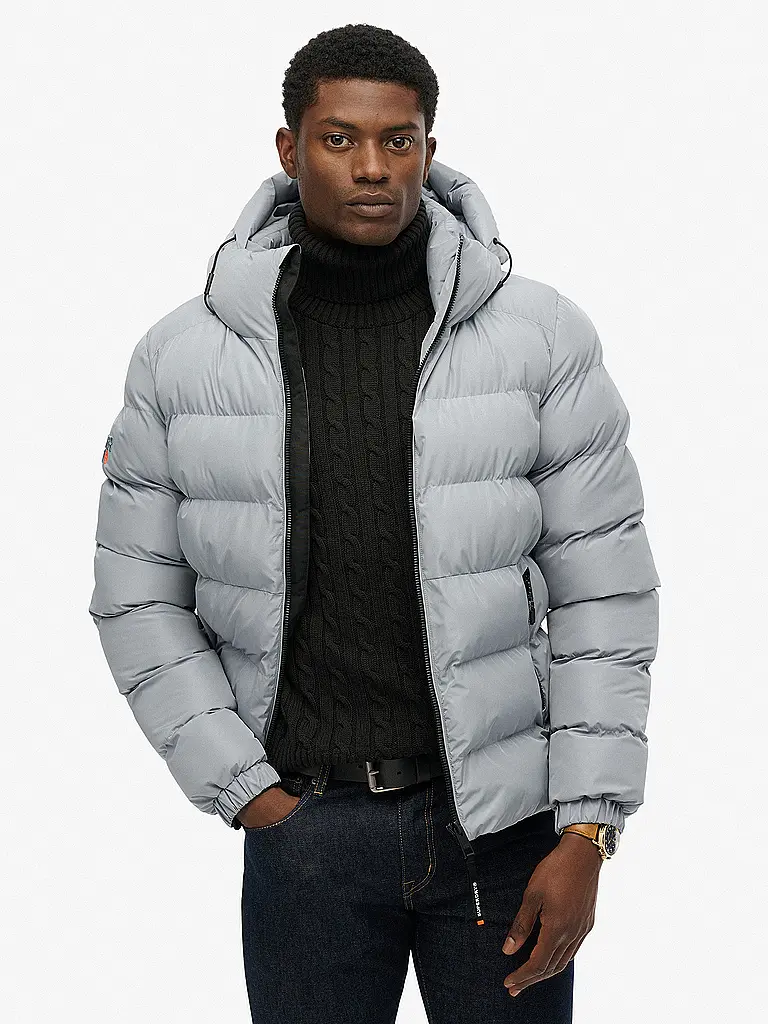 SUPERDRY | Steppjacke | blau