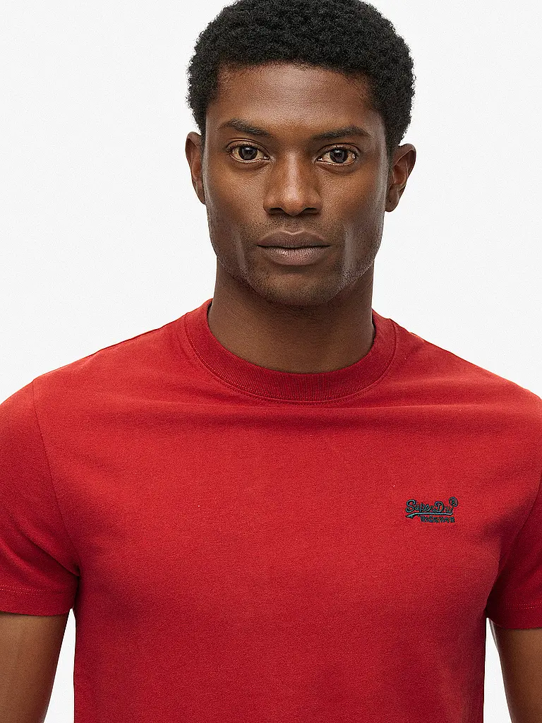 SUPERDRY | T-Shirt  | rot