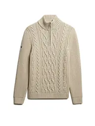SUPERDRY | Troyer Pullover JACOB | beige