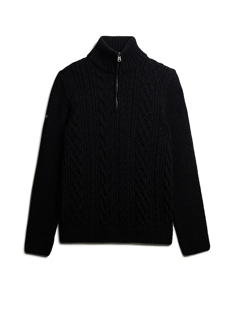 SUPERDRY | Troyer Pullover JACOB | blau