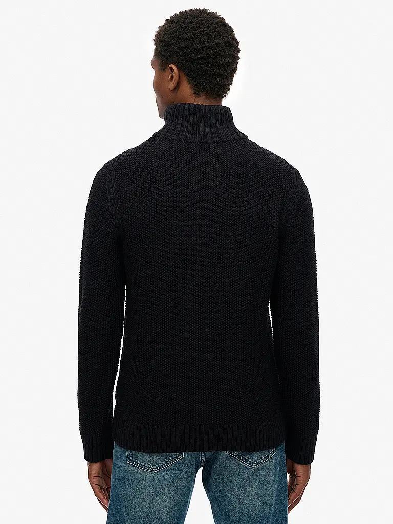 SUPERDRY | Troyer Pullover JACOB | blau