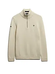 SUPERDRY | Troyer Sweater  | Creme