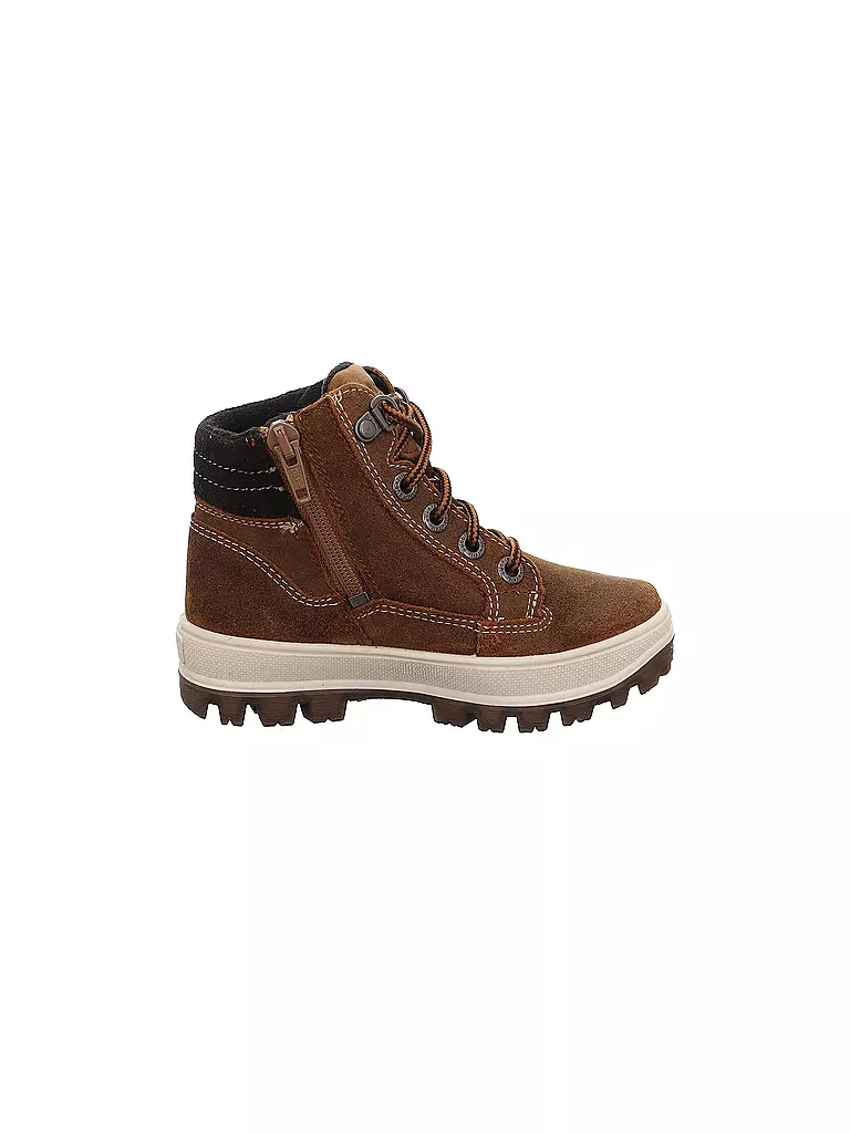 SUPERFIT | Jungen Schnürboots TEDD | braun