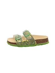 SUPERFIT | Kinder Hausschuhe - Pantoffel  | olive